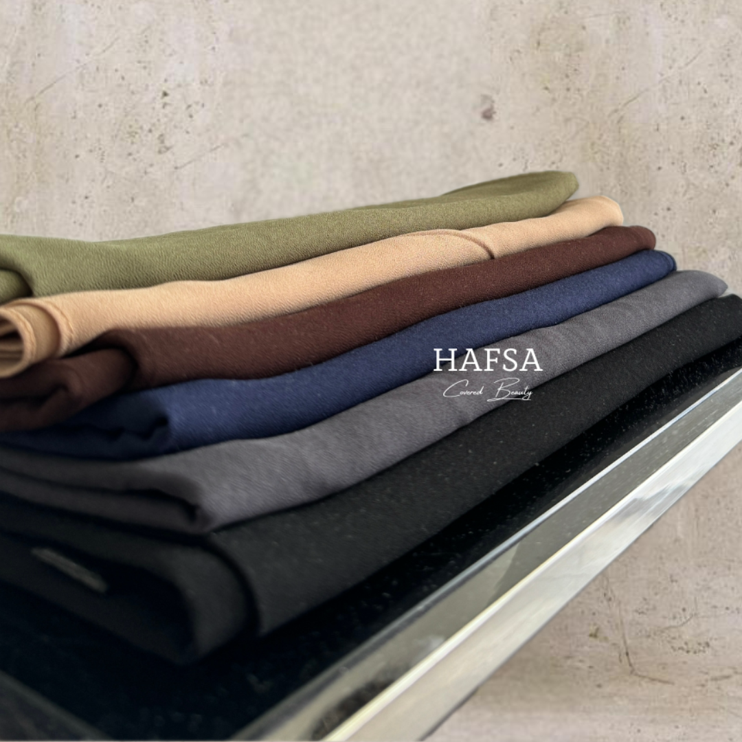 Hijab XXL en mousseline
