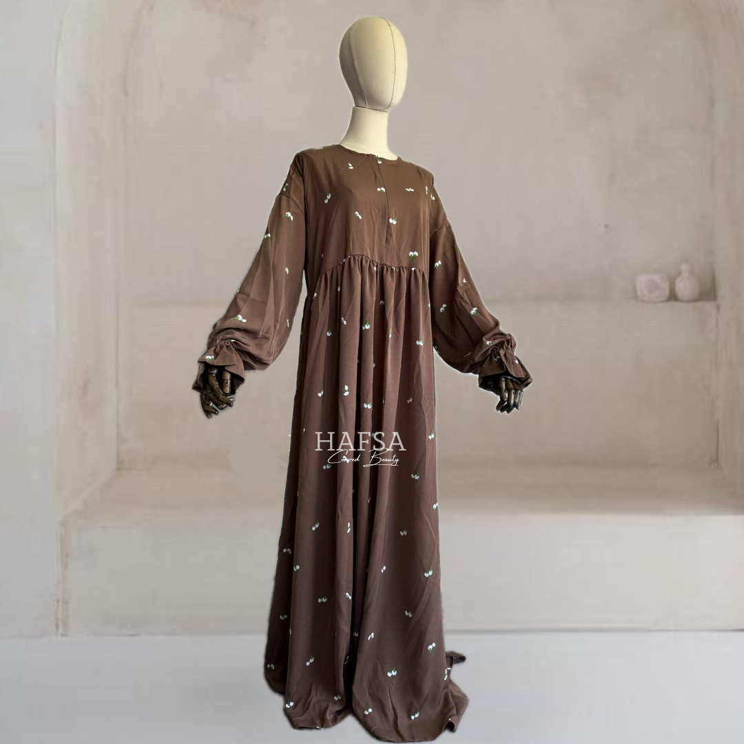 عباية مزهرة