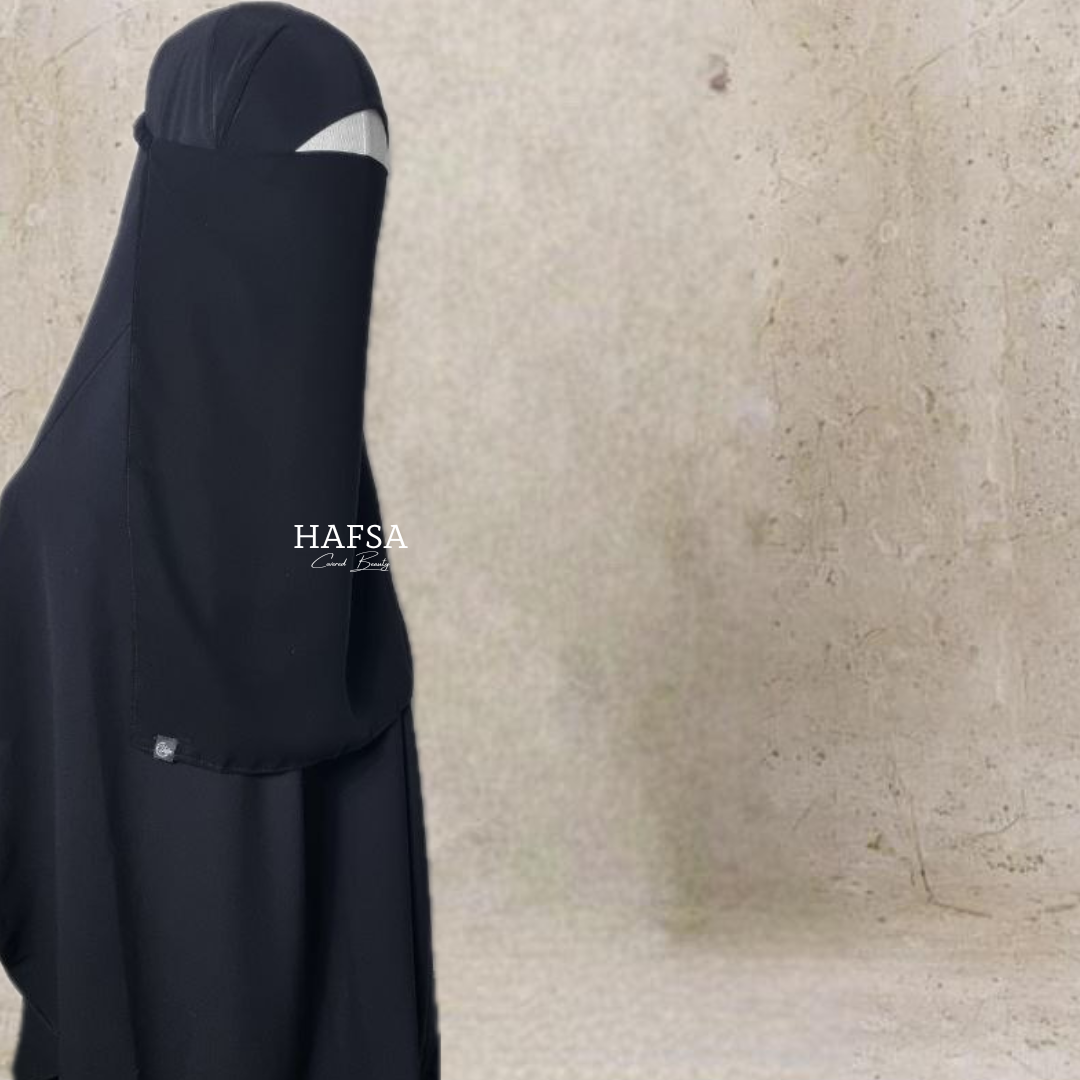 نصف نقاب