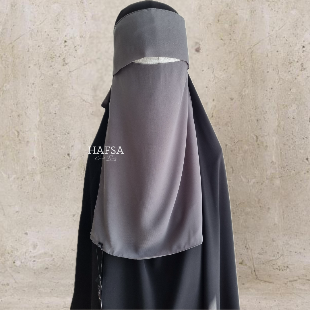 Niqab mit Klappe