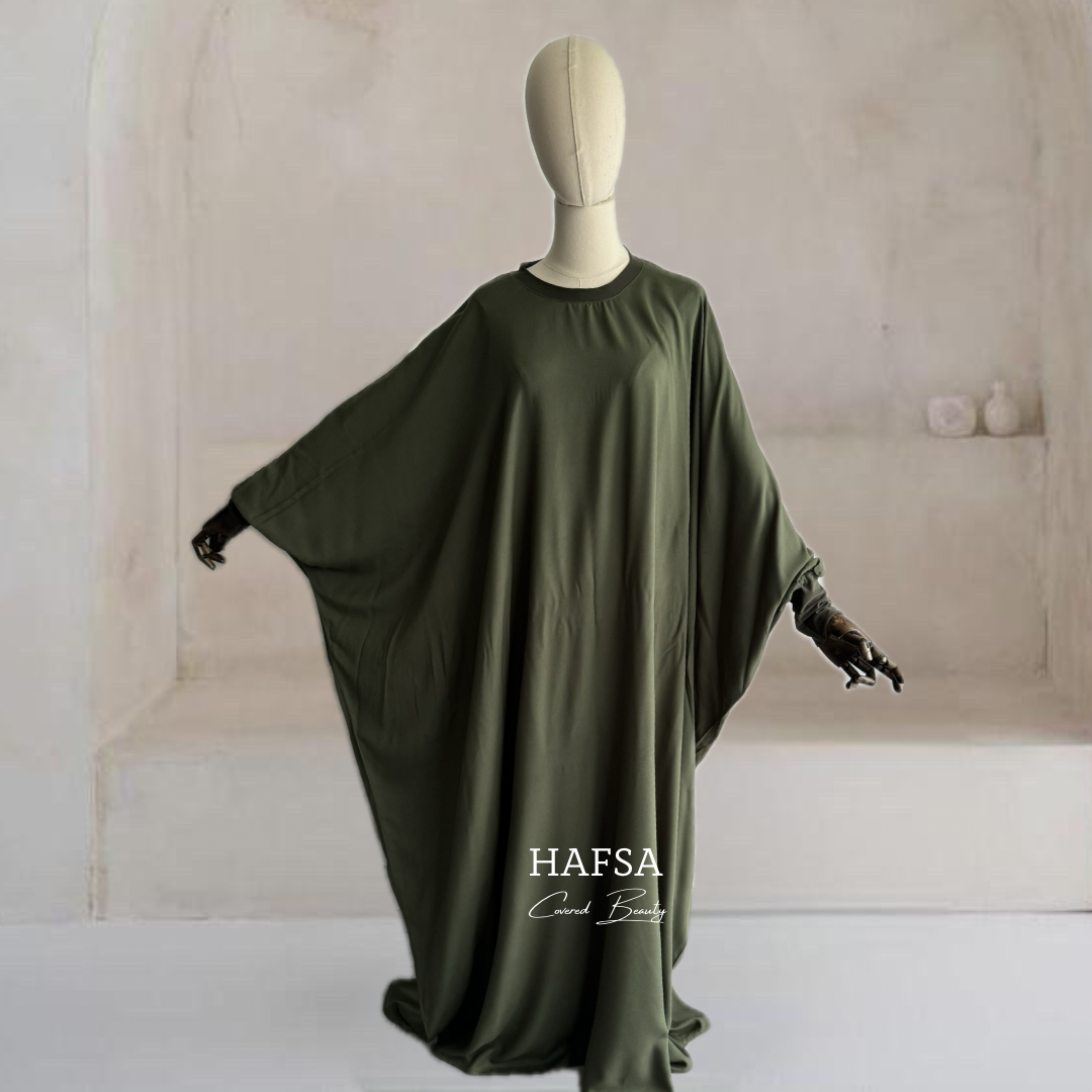 Baumwoll Farasha Abaya