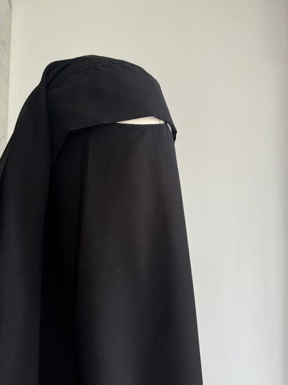 Triangle Niqab mit Klappe& Steg