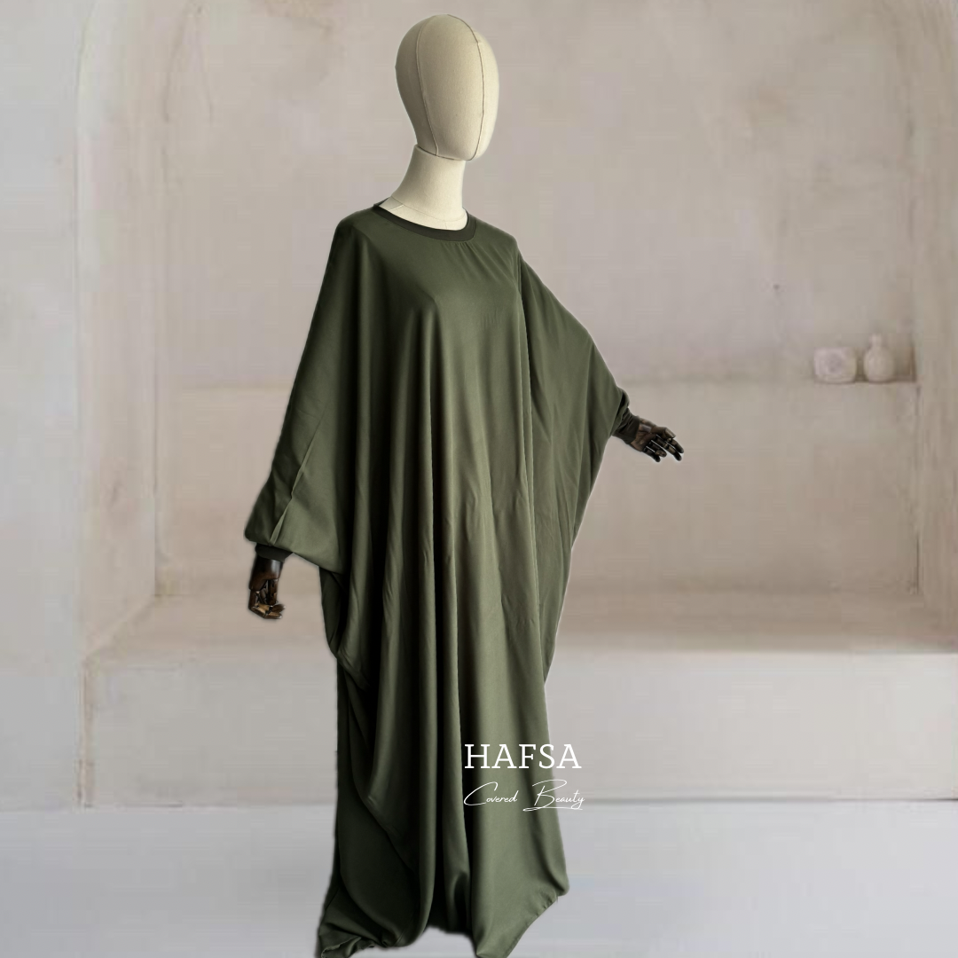 Baumwoll Farasha Abaya