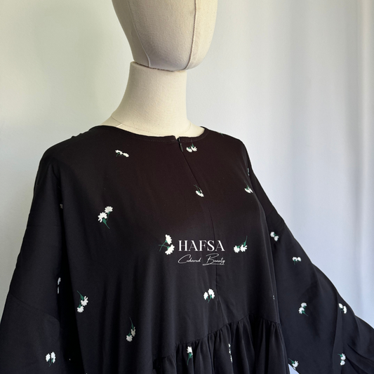 floral abaya