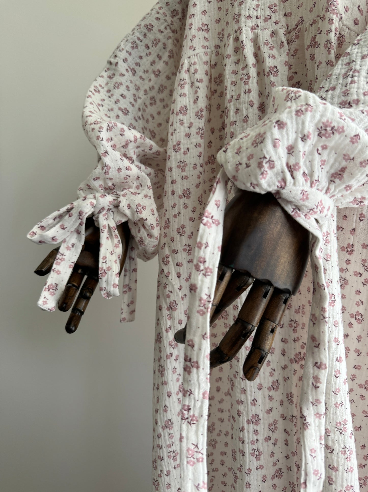 floral abaya muslin