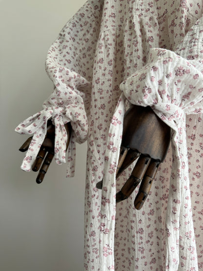 floral abaya muslin