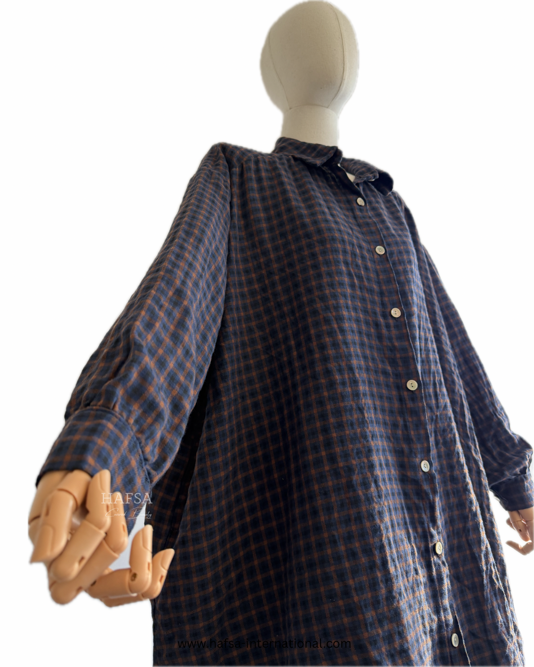 Long Plaid Shirt
