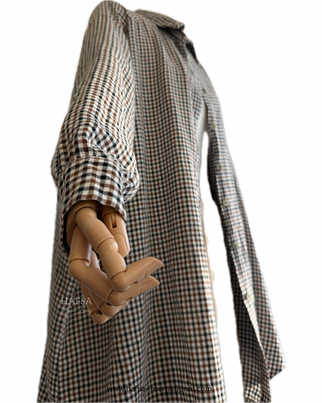Long Plaid Shirt