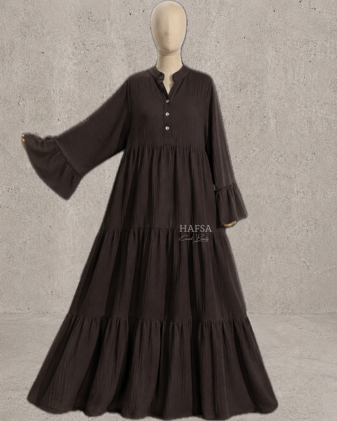 Musselin Tiered