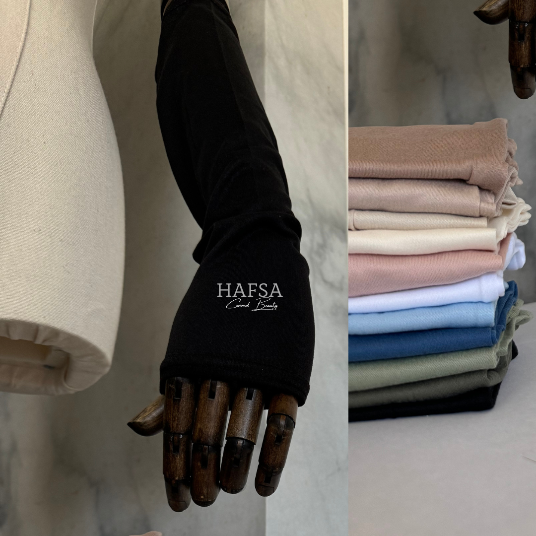 Viscose arm warmers