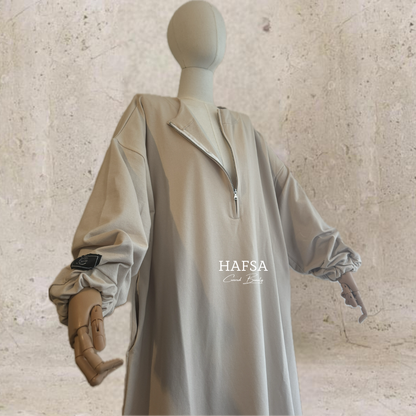 Winter cotton Abaya
