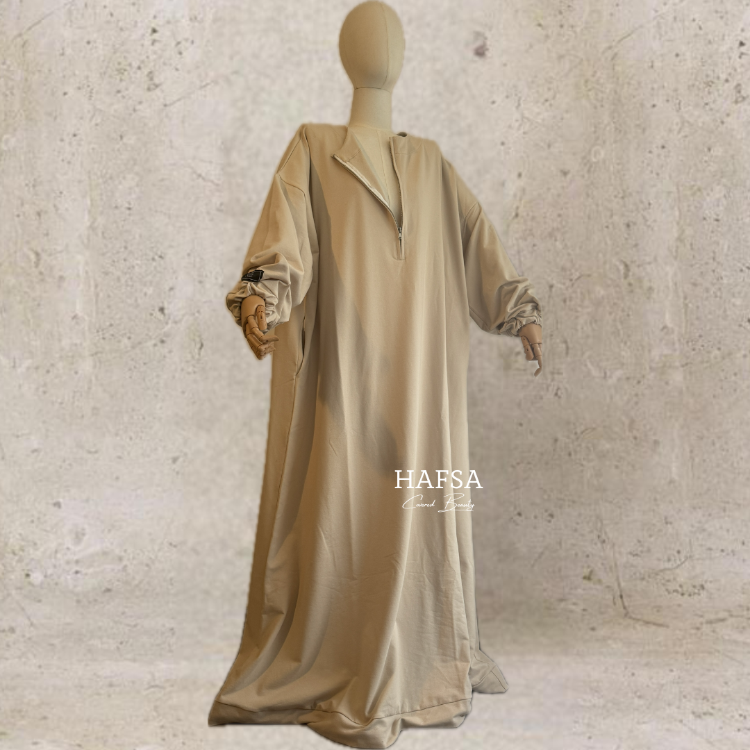 Winter cotton Abaya