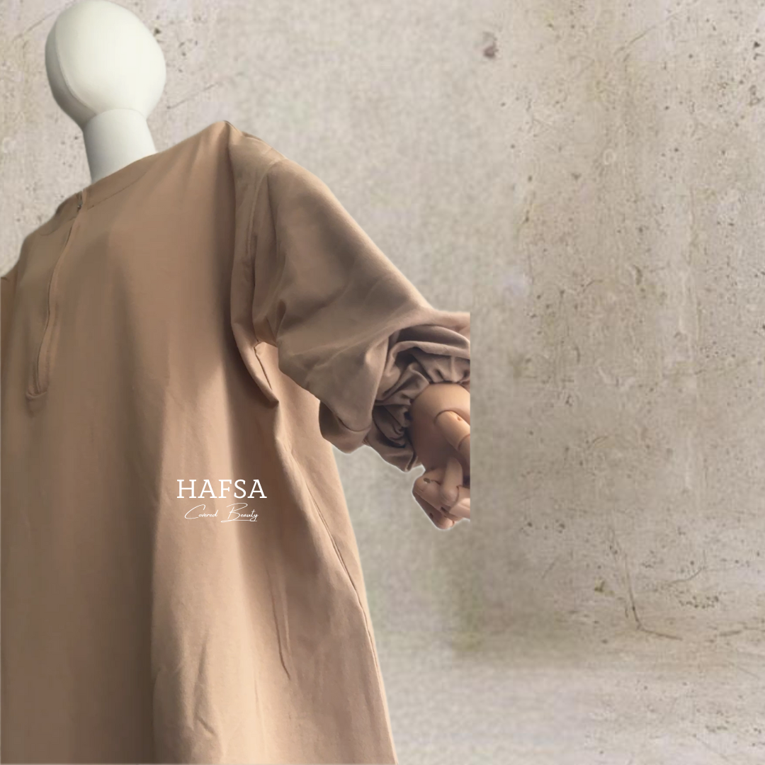 Winter cotton Abaya
