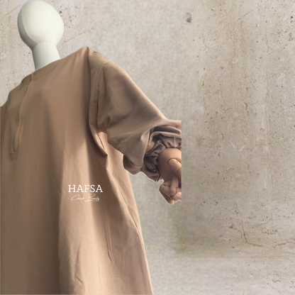 Winter cotton Abaya