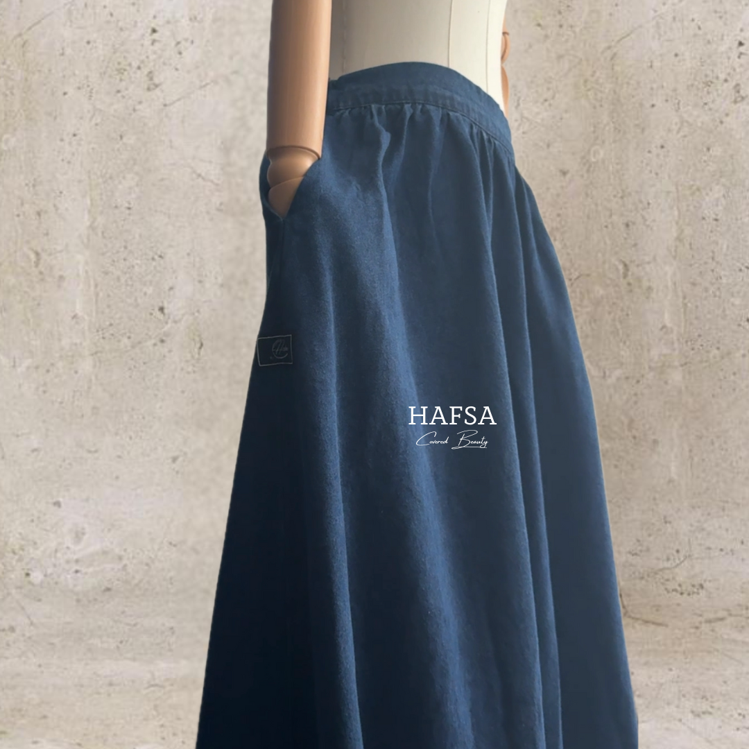 Denim skirt