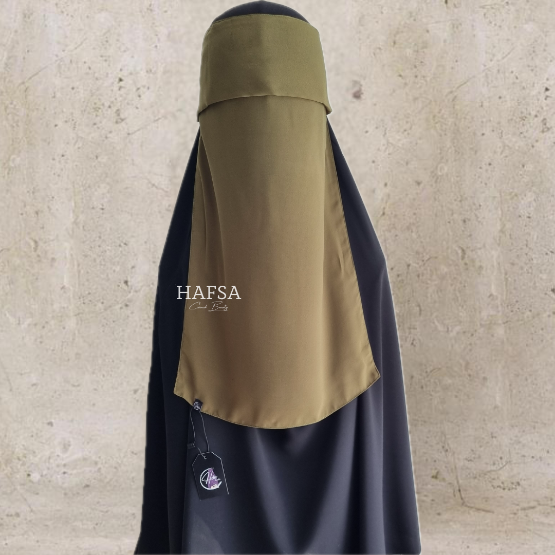 Niqab mit Klappe