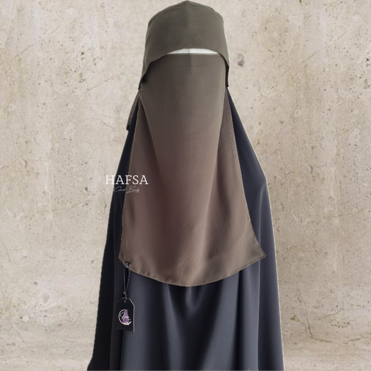 Niqab with flap