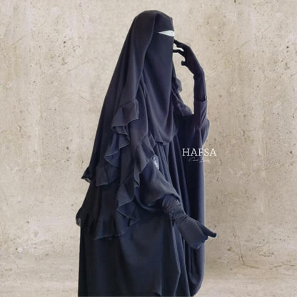 Rüschen Niqab
