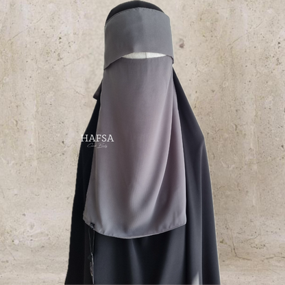 Niqab mit Klappe