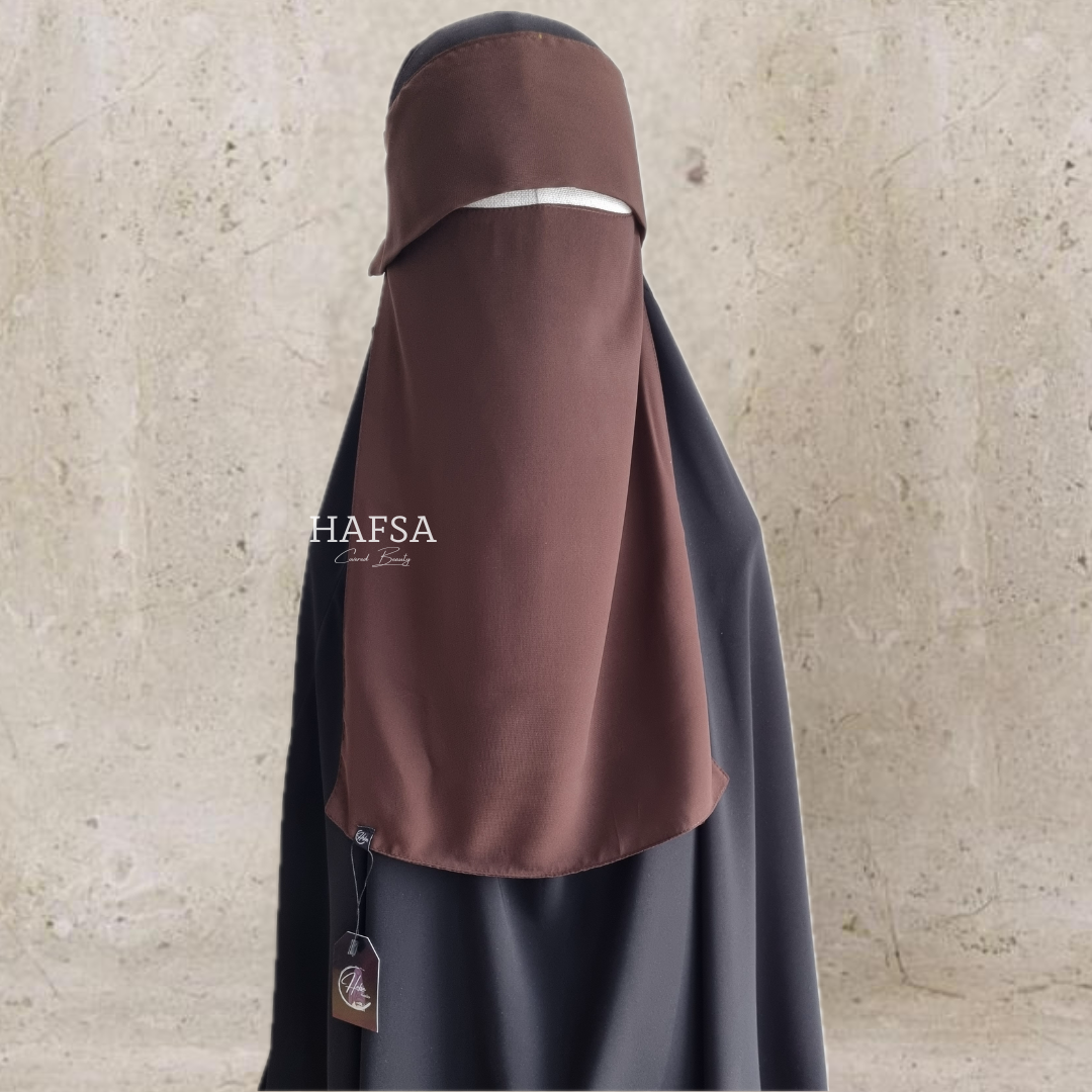 Niqab mit Klappe