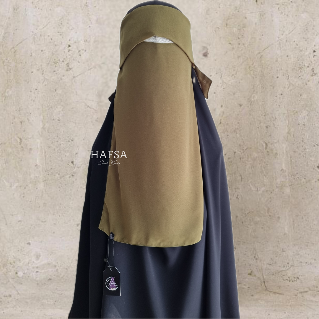 Niqab mit Klappe